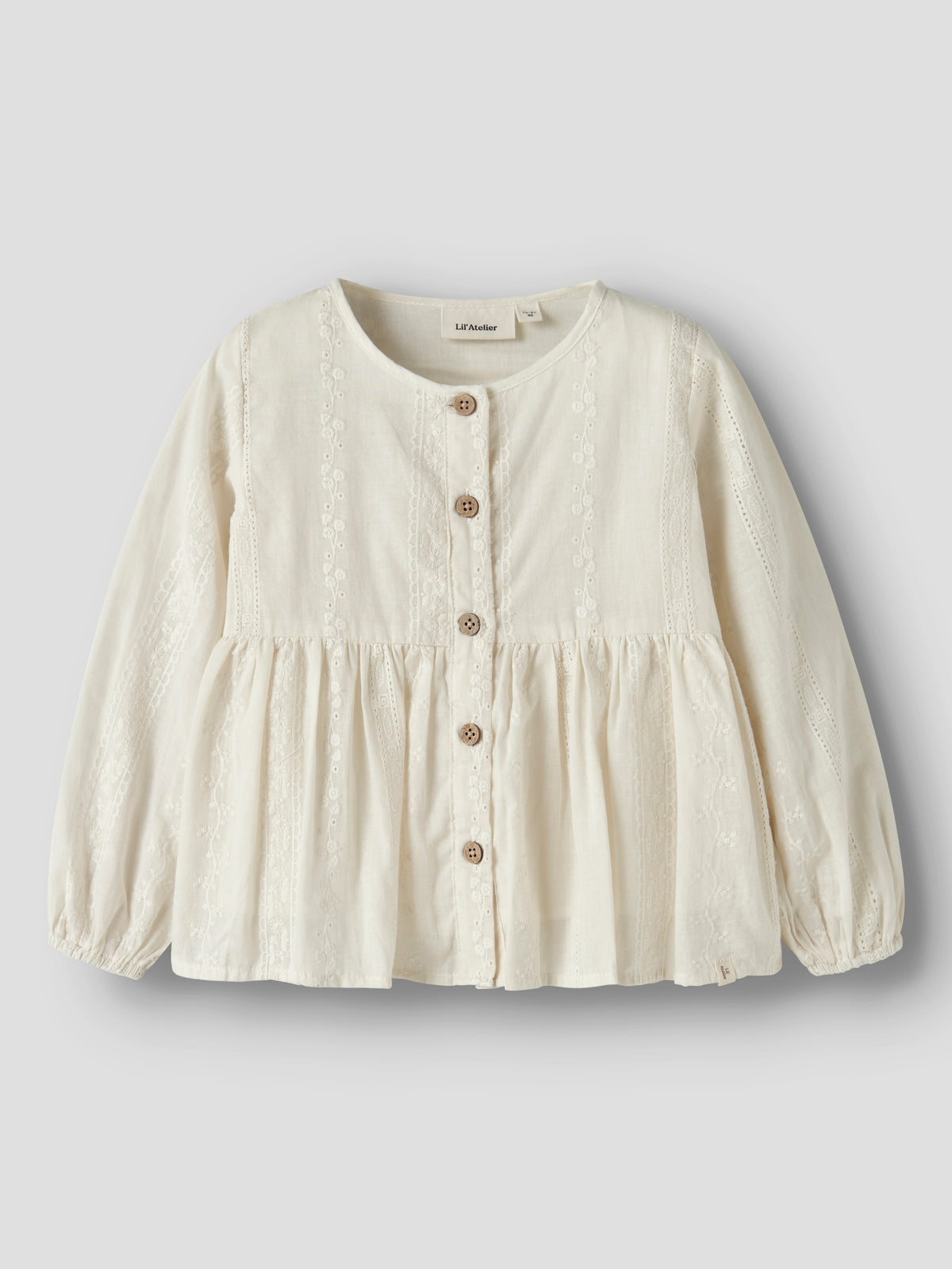 Loba ls Loose shirt Turtledove ,Lil Atelier