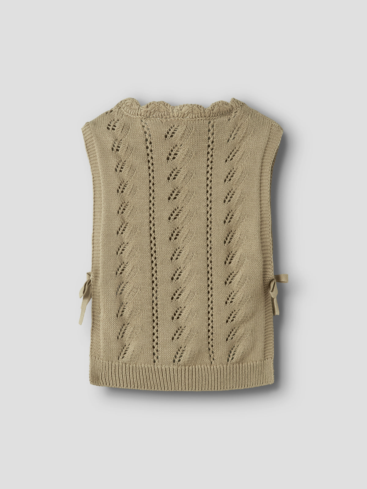 Leou sl knit vest twill, Lil Atelier