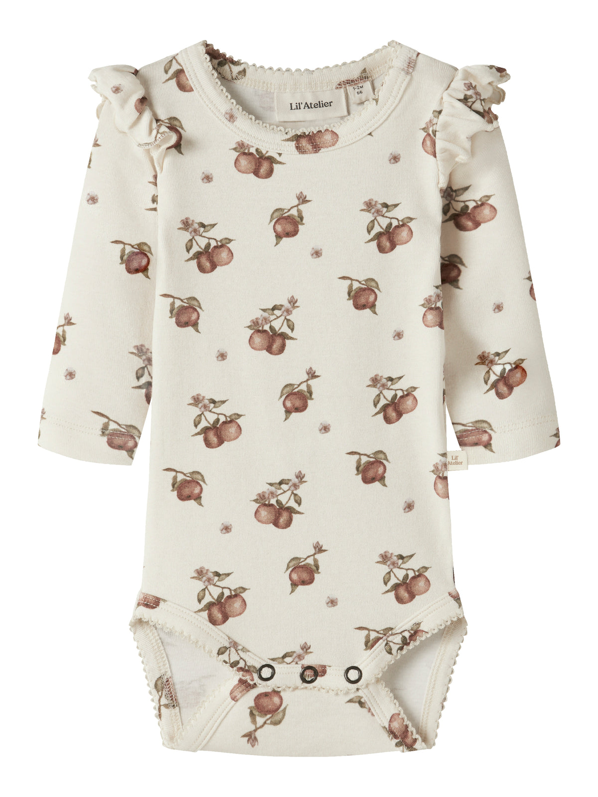 Gayo Romper turtledove apple, Lil atelier