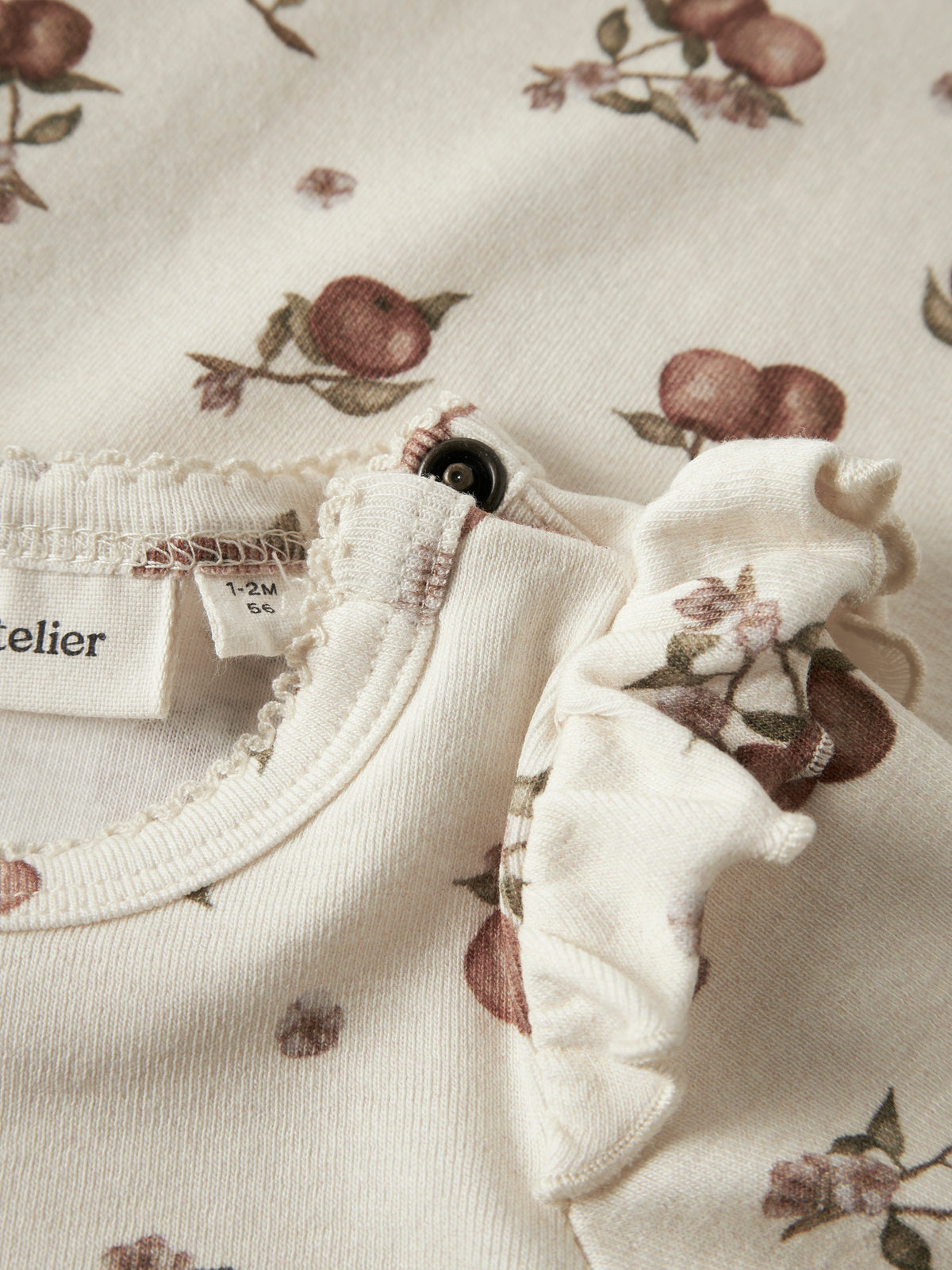 Gayo Romper turtledove apple, Lil atelier