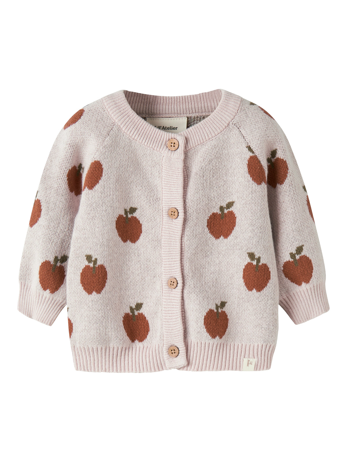 Lulio Knit Cardigan Hushed Violet, Lil Atelier