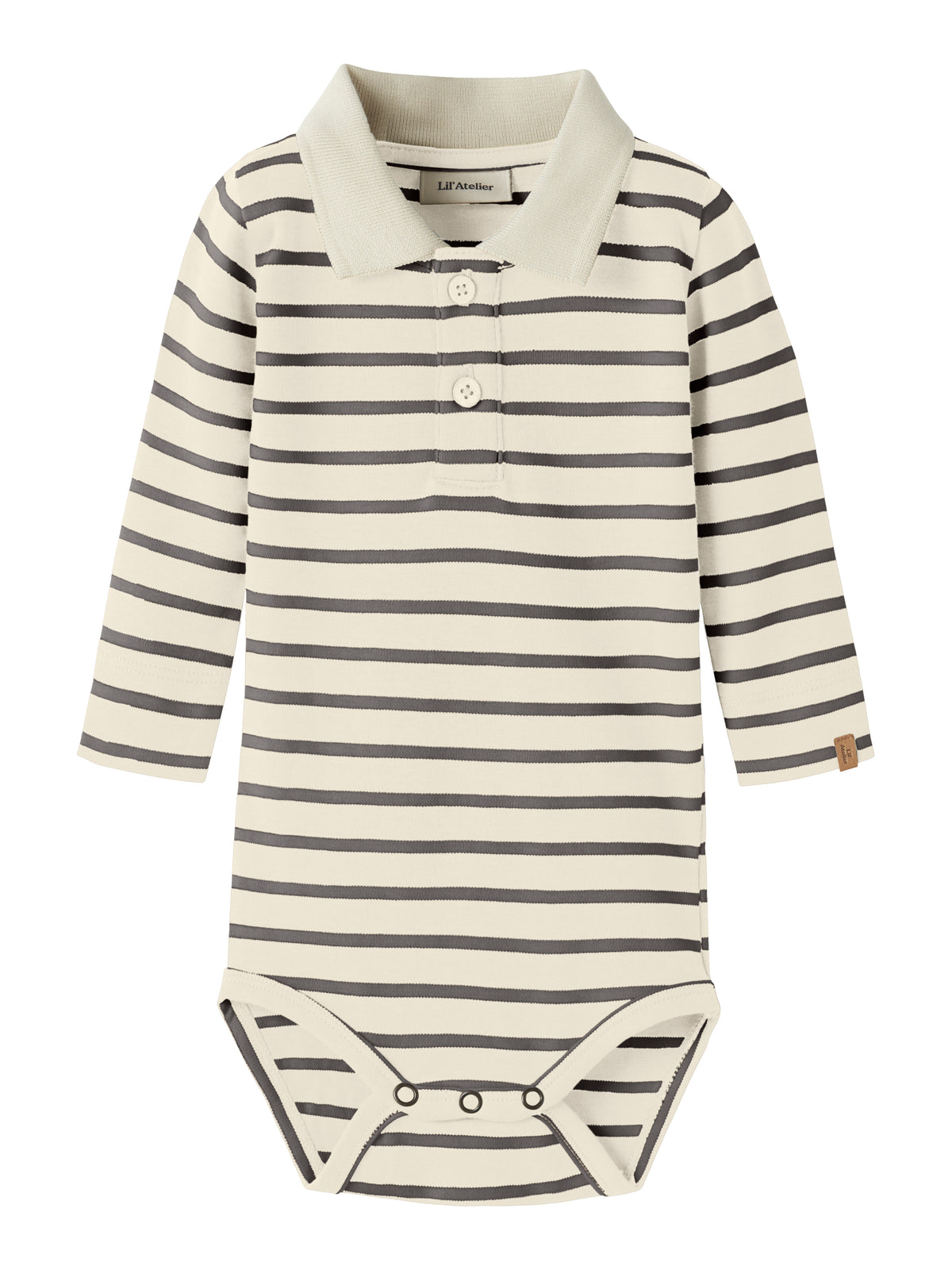 Limia Polo romper stripes, Lil Atelier