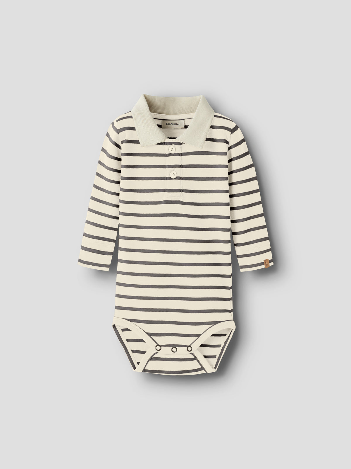 Limia Polo romper stripes, Lil Atelier