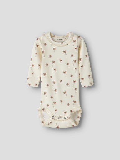 Layo romper flower coconut milk, Lil Atelier