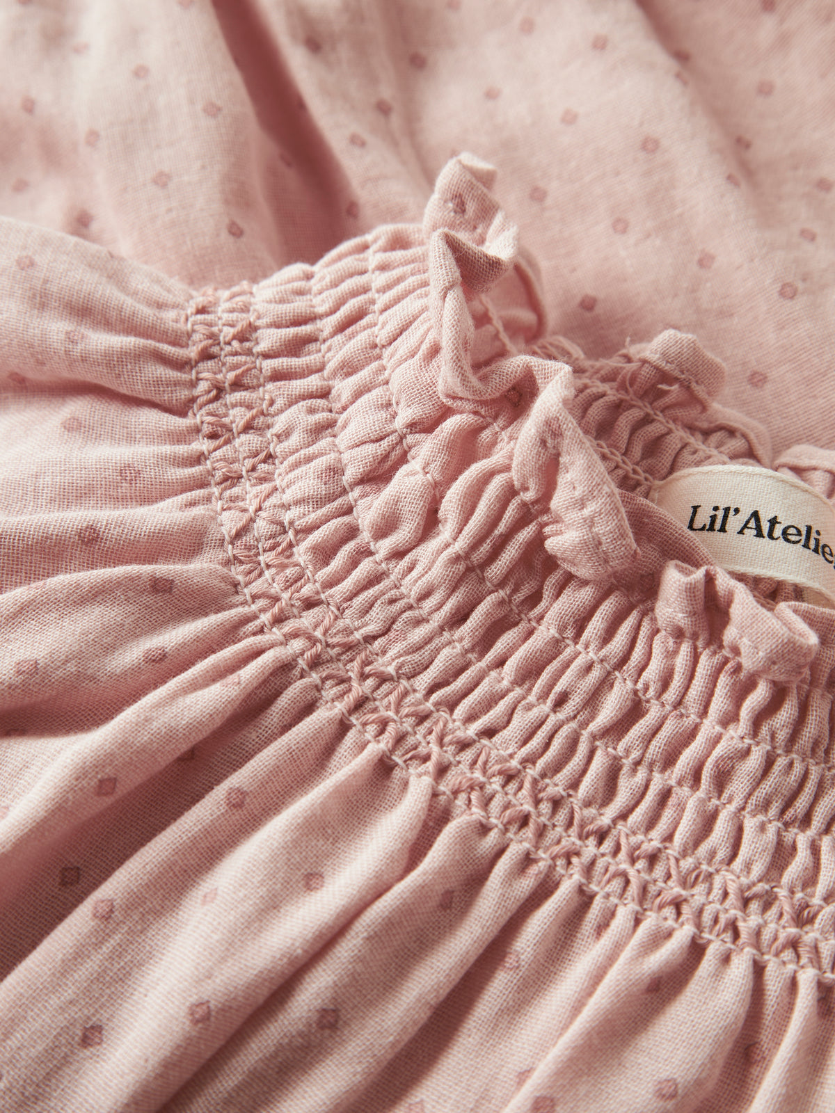 Dembe Loose shirtn Peach Whip, Lil Atelier