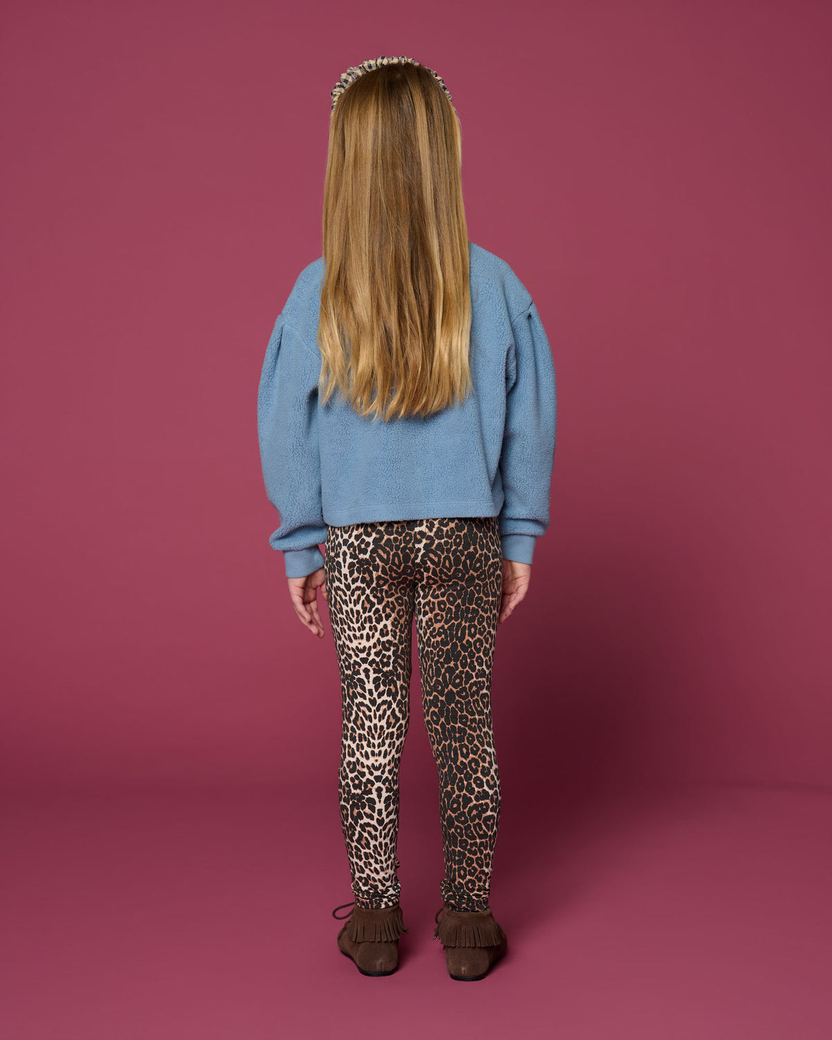 Lola Legging | Leopard AOP, Petit Blush