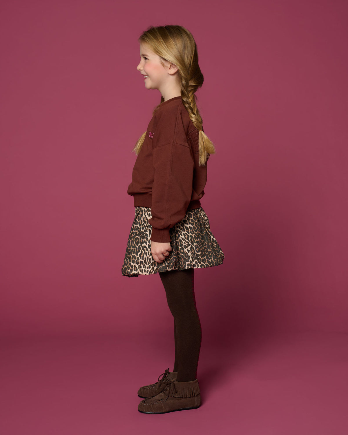 Luca Sweater | Brown, Petit Blush
