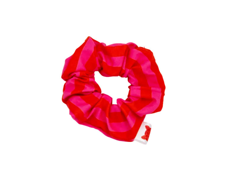 Scrunchie Pink Stripe