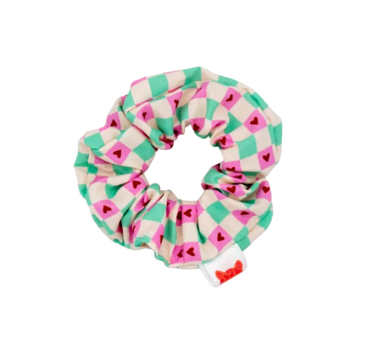 Scrunchie hearts Block