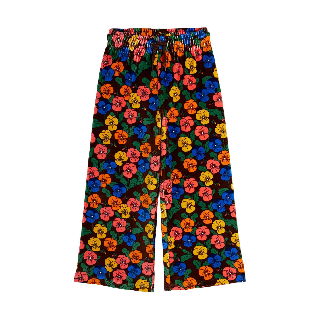 Violas aop velour trousers , Mini Rodini