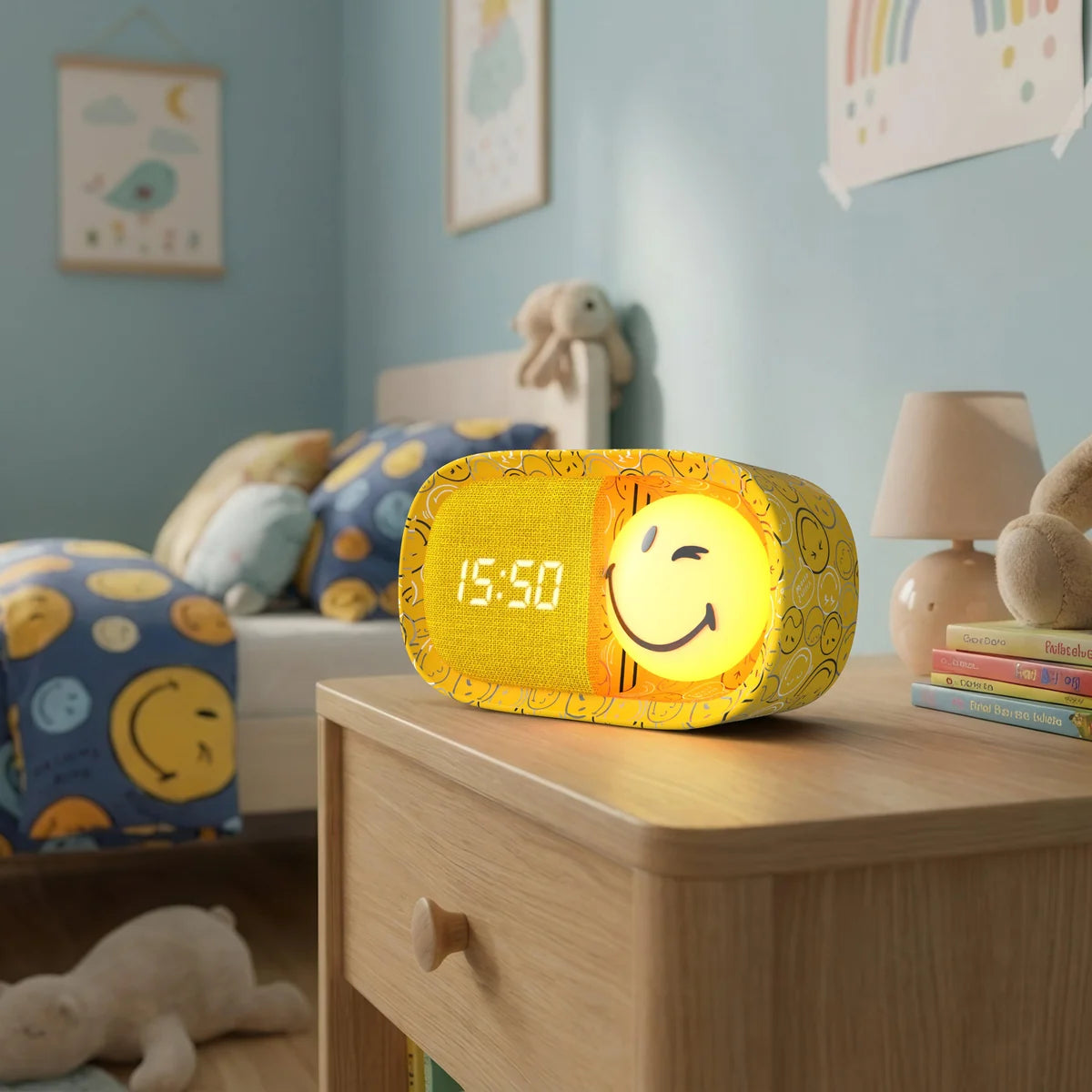 Dreamy Clock Smiley World Geel, MOB