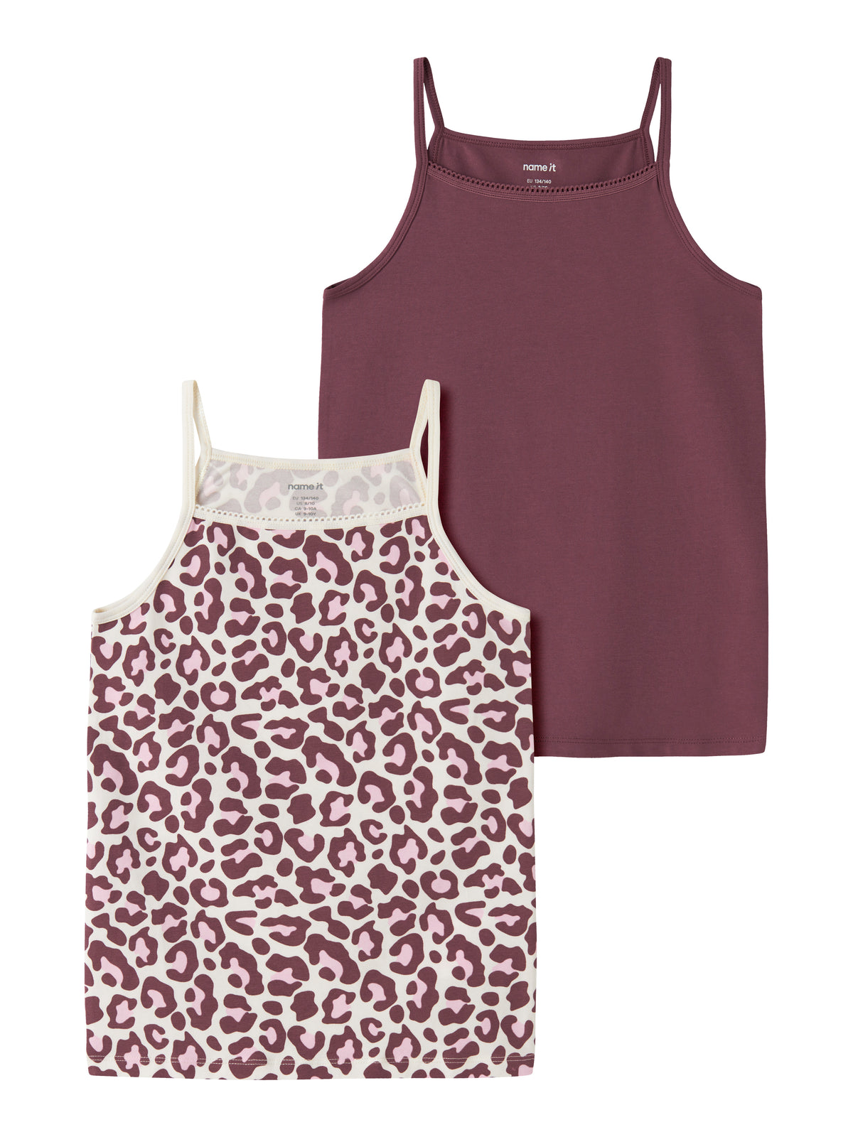 Strap top 2 pack Leopard, Name it