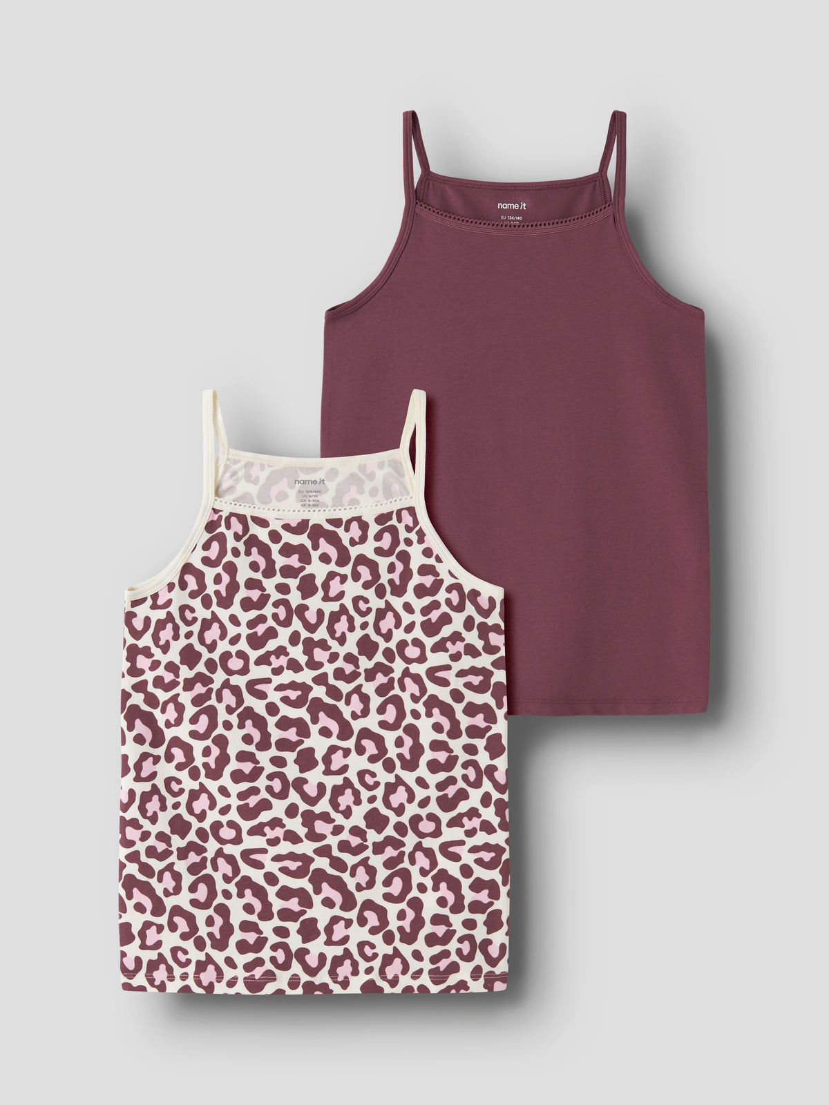 Strap top 2 pack Leopard, Name it