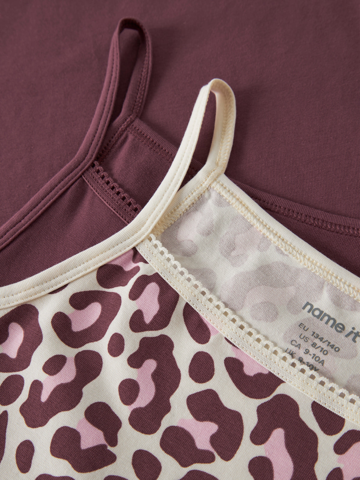 Strap top 2 pack Leopard, Name it