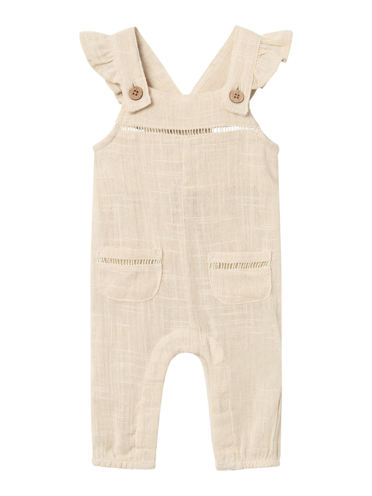 Halla loose overall bleached sand, lil atelier