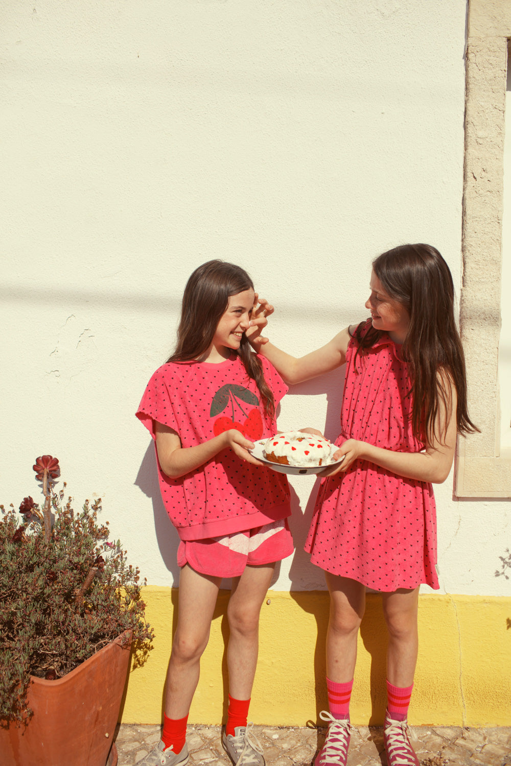 Short Pink with stripes, Piupiuchick