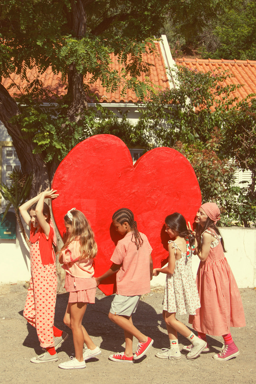 shorts | red & ecru checkered, Piupiuchick