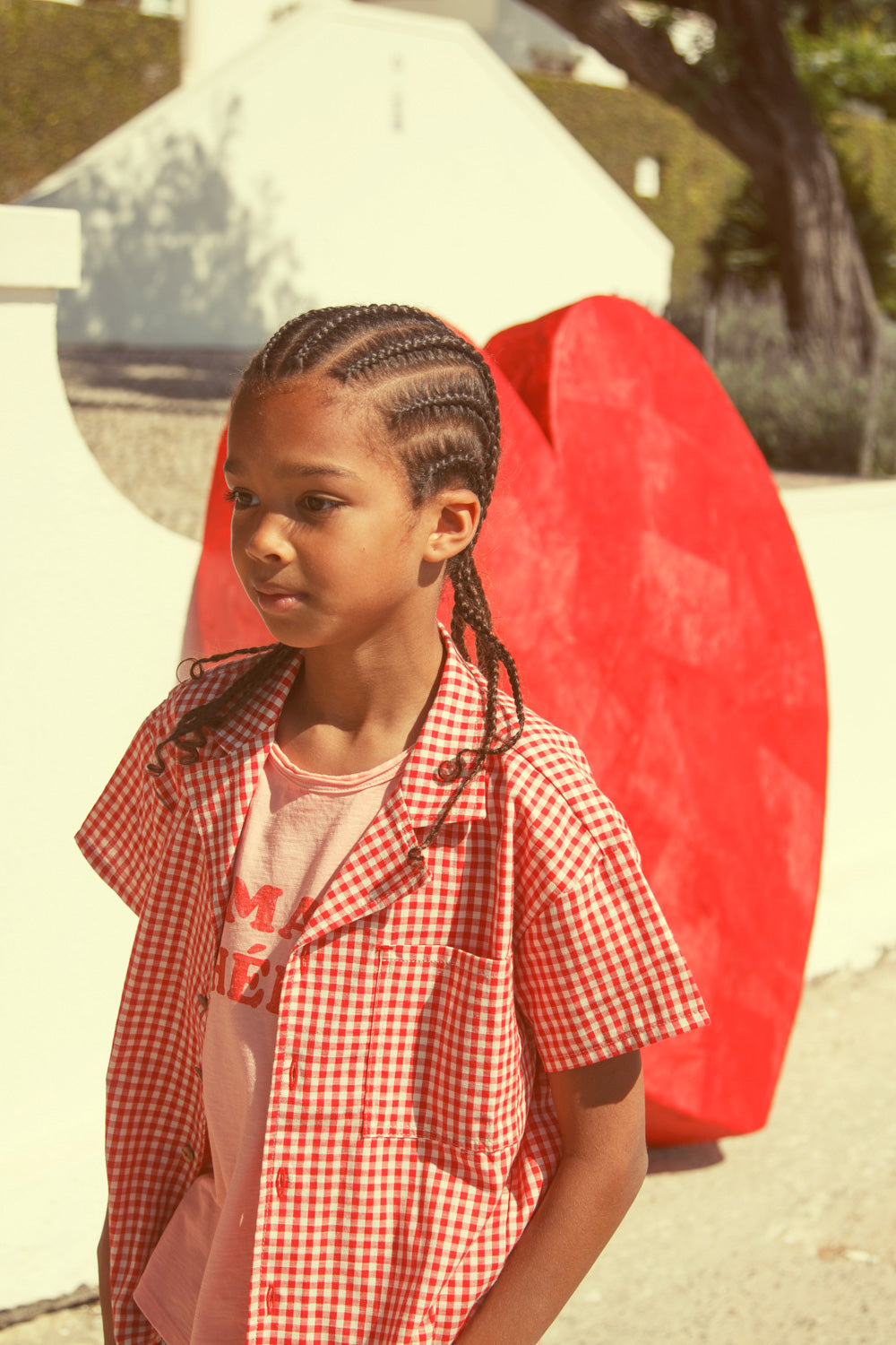 T-shirt light Pink Ma Cherie, Piupiuchick