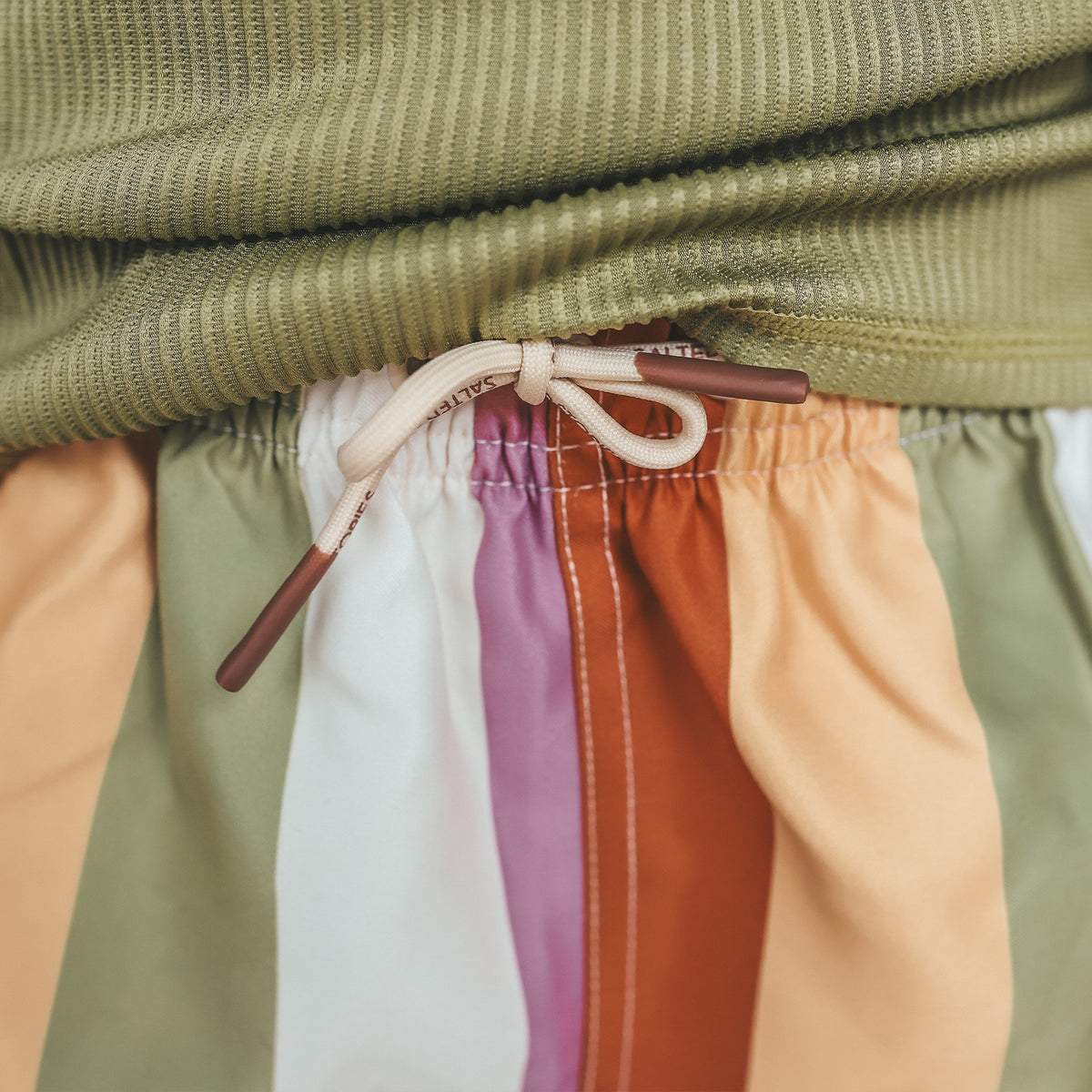 Multi Stripe | Swim Shorts, Salted Stories