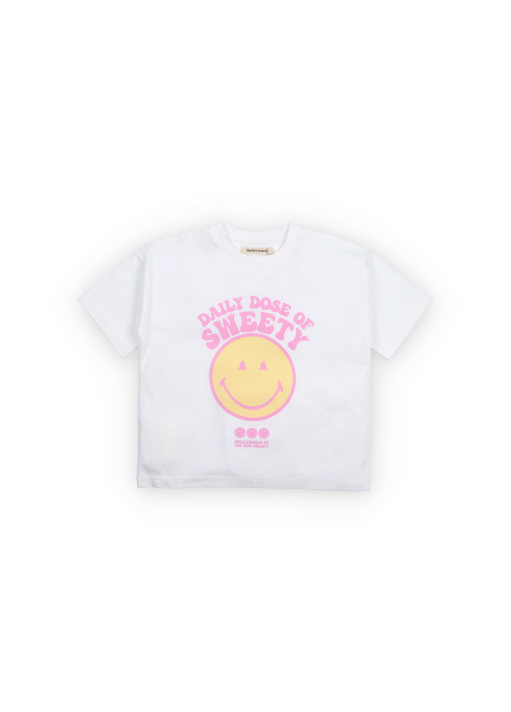 Smiley t-shirt Pure Cloud, The New Society