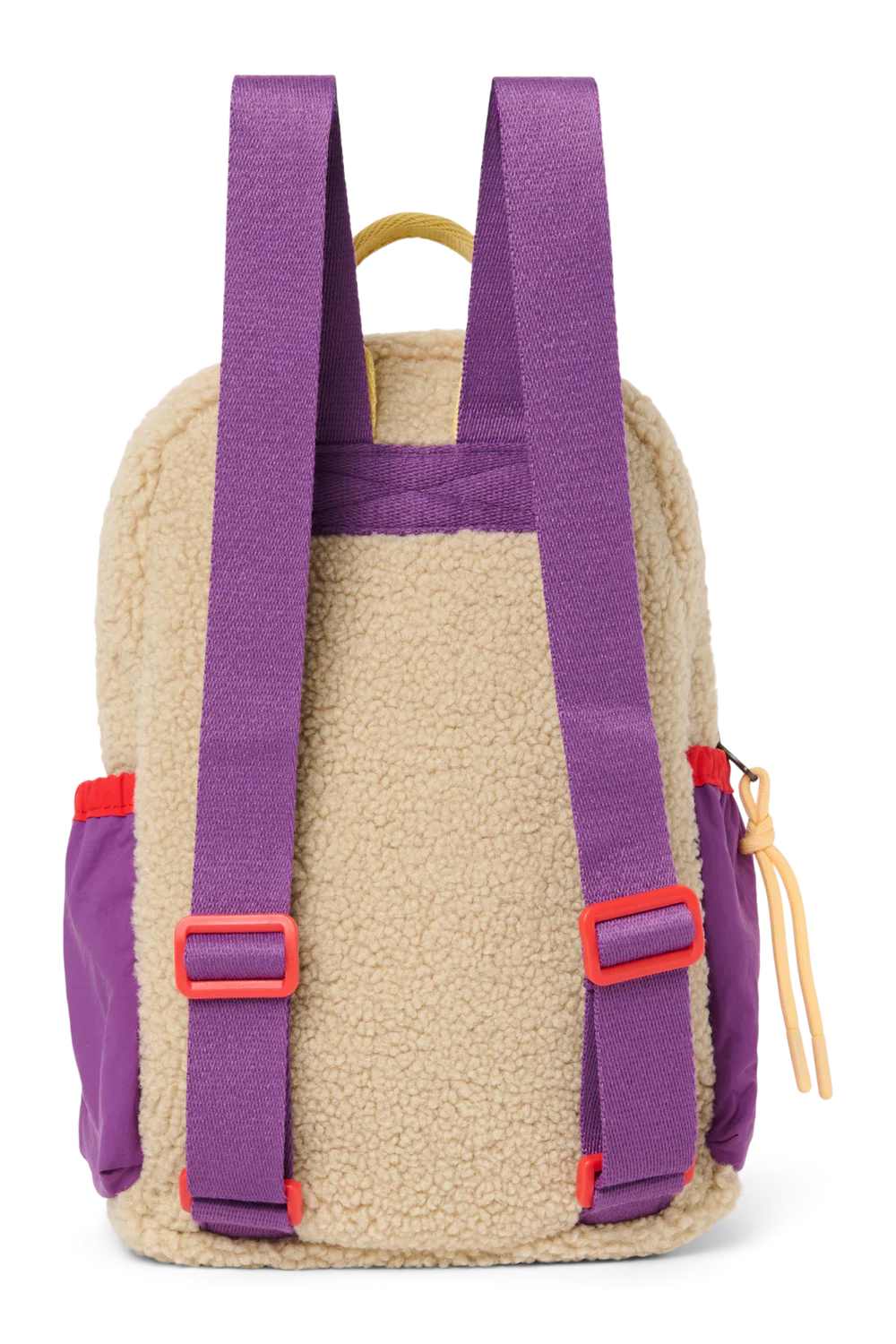 Patchwork Mini Backpack Bright Pink, Studio Noos