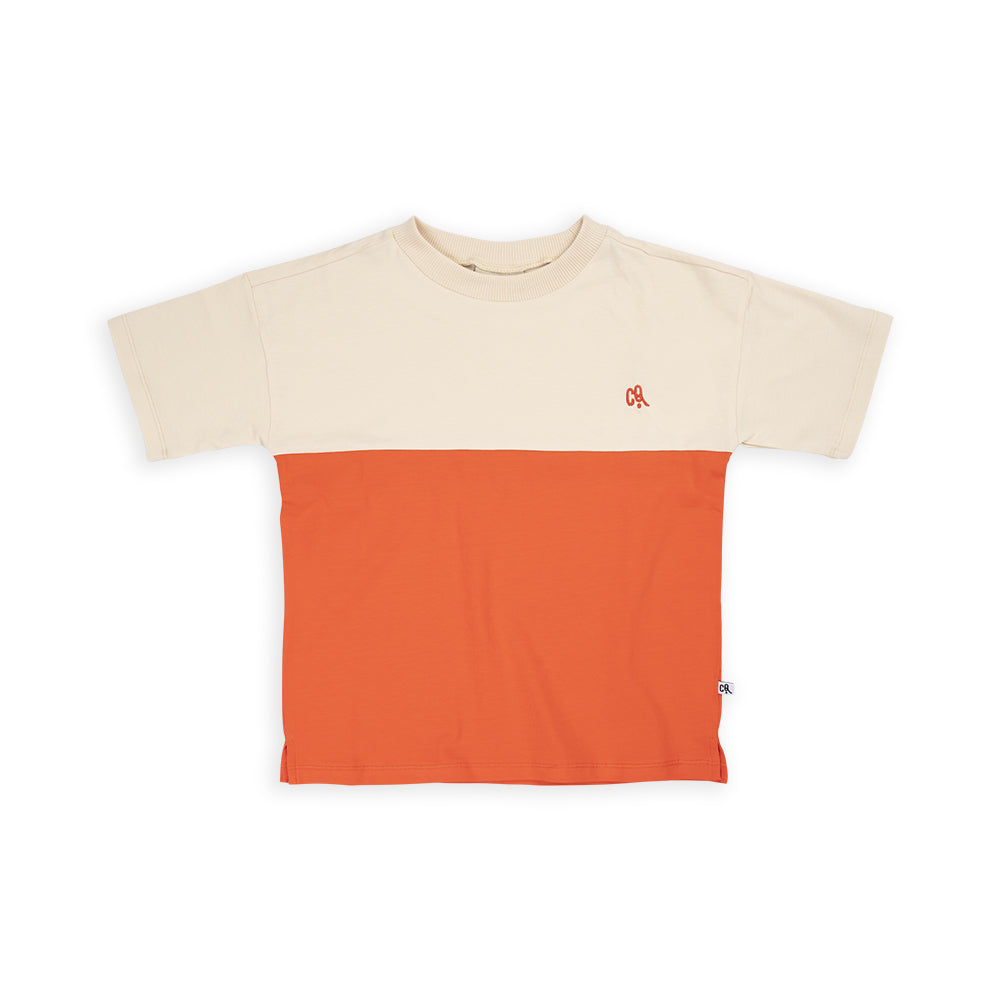 Basic oversized T-shirt  Orange, Carlijnq