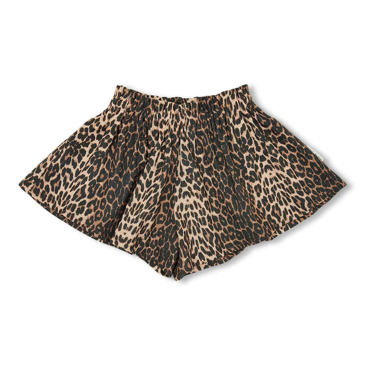 Ruffle Short Leopard, Petit Blush