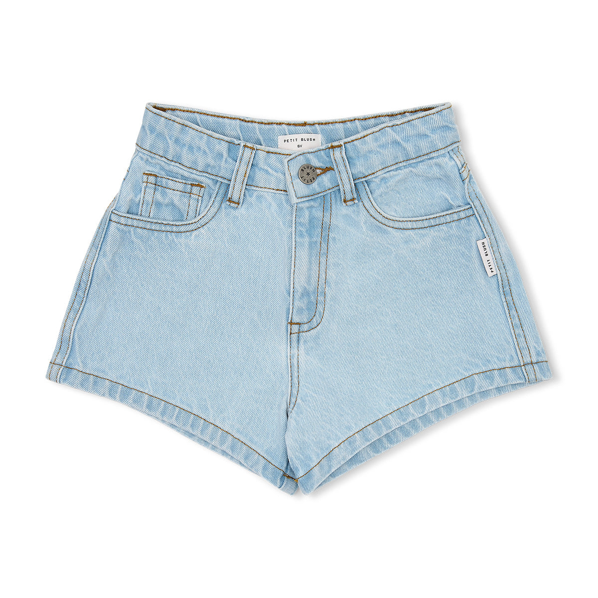 Jeans Short Pale Light blue, Petit Blush