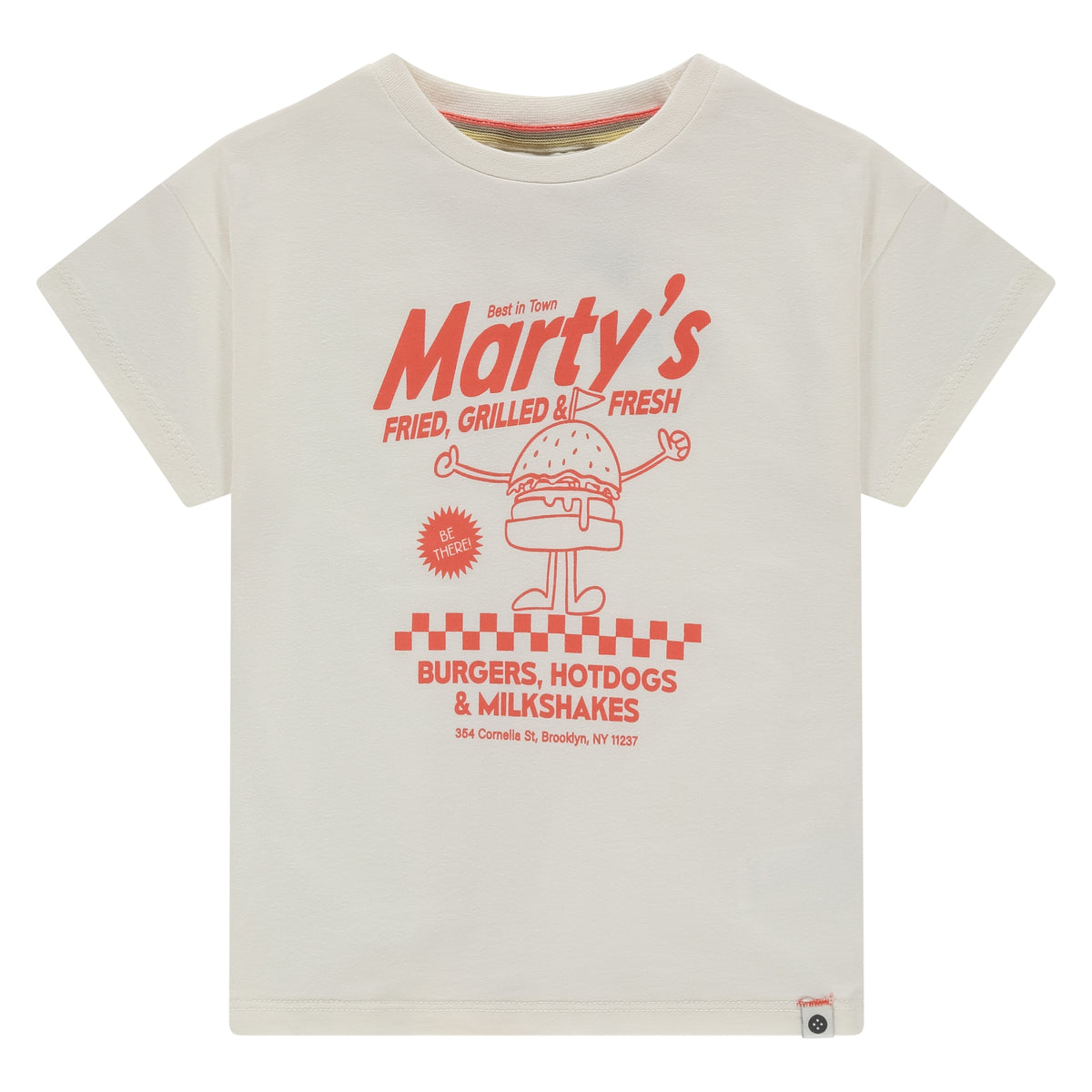 boys t-shirt short sleeve off white, Stains & Stories