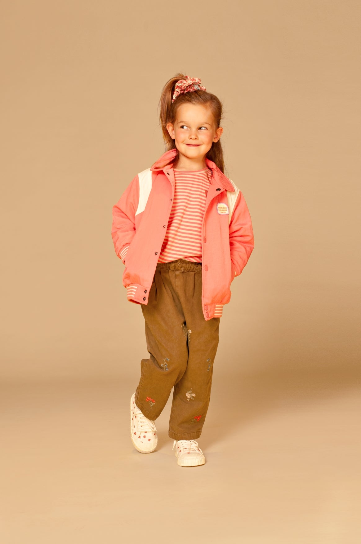 girls summer jacket Pink, Stains & Stories