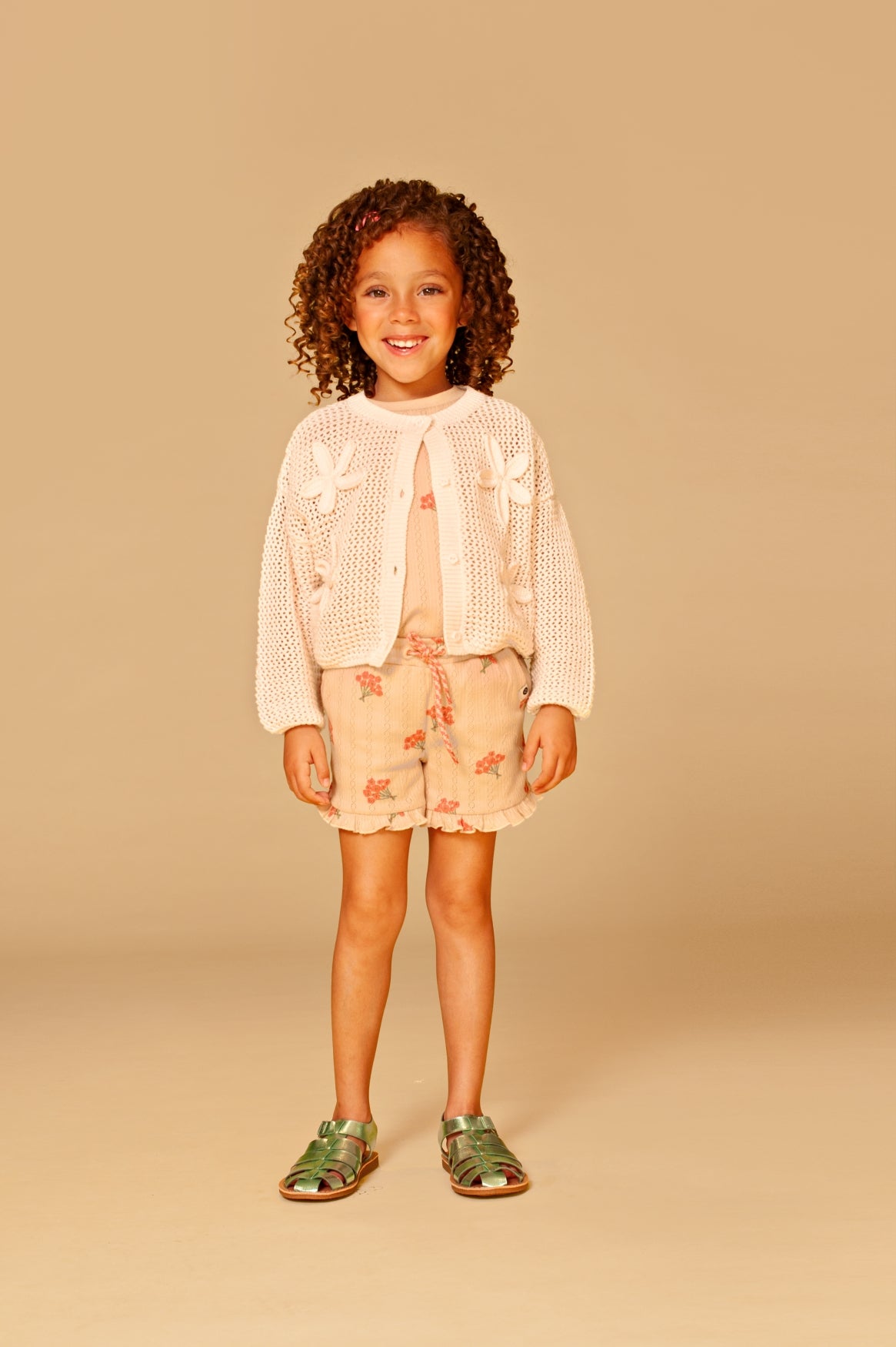 girls t-shirt short sleeve Beige, Stains & Stories