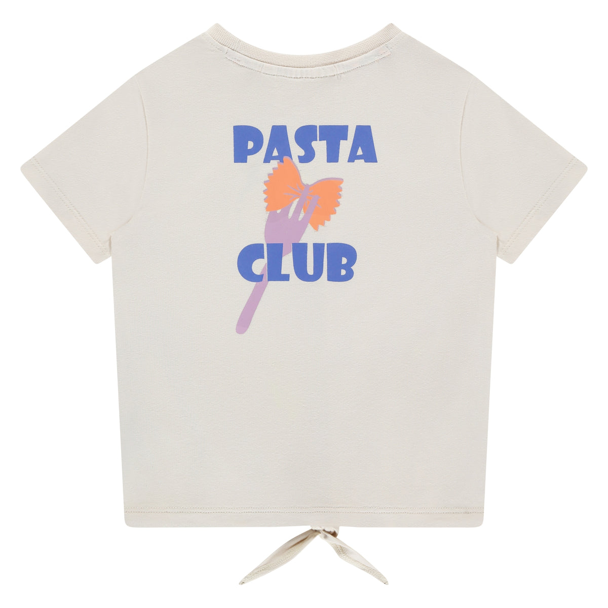 Girls T-Shirt Short Sleeve Ivory Ciao Bella, Stains & Stories
