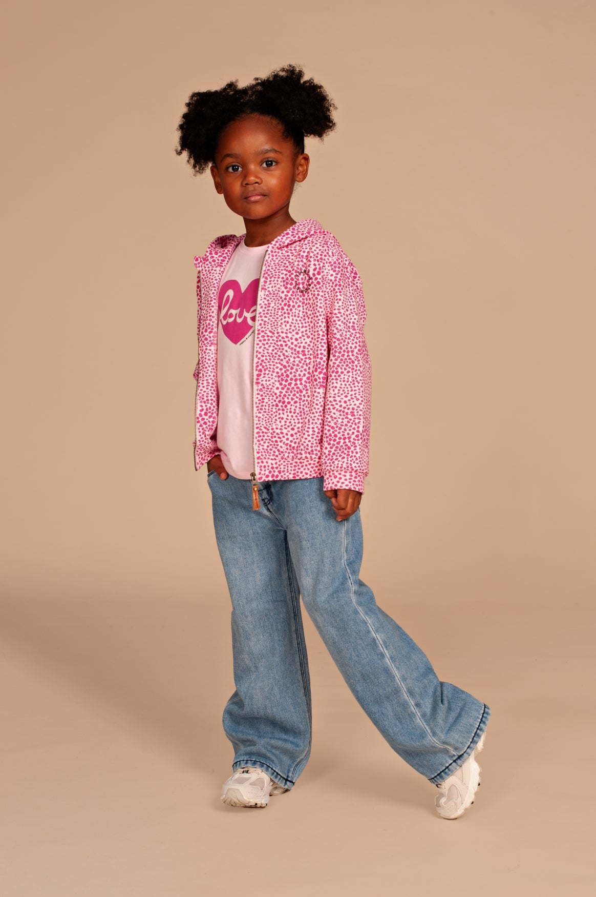 girls denim wide leg light Blue, Stains & Stories