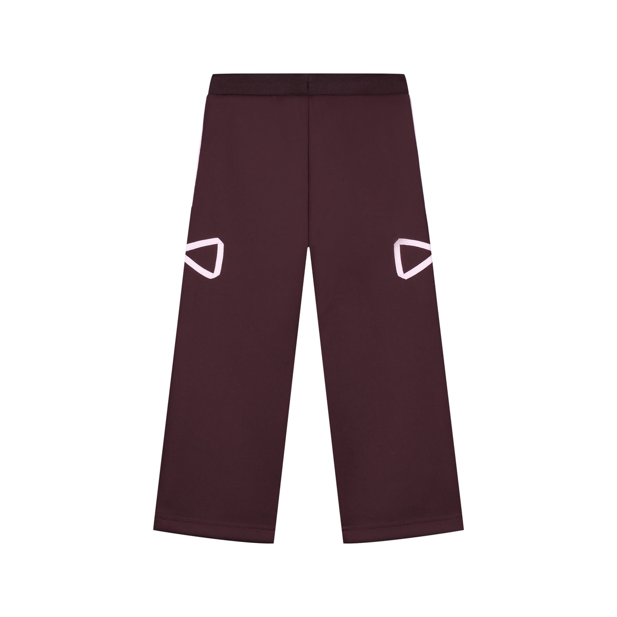 girls track pant wine red, Stains & Stories