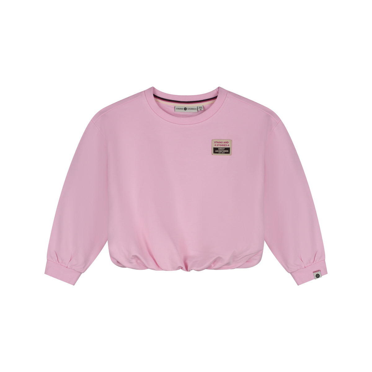 girls sweatshirt pink, Stains & Stories