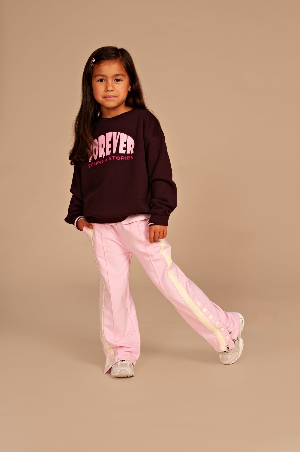 girls sweatshirt wine red, Stains & Stories
