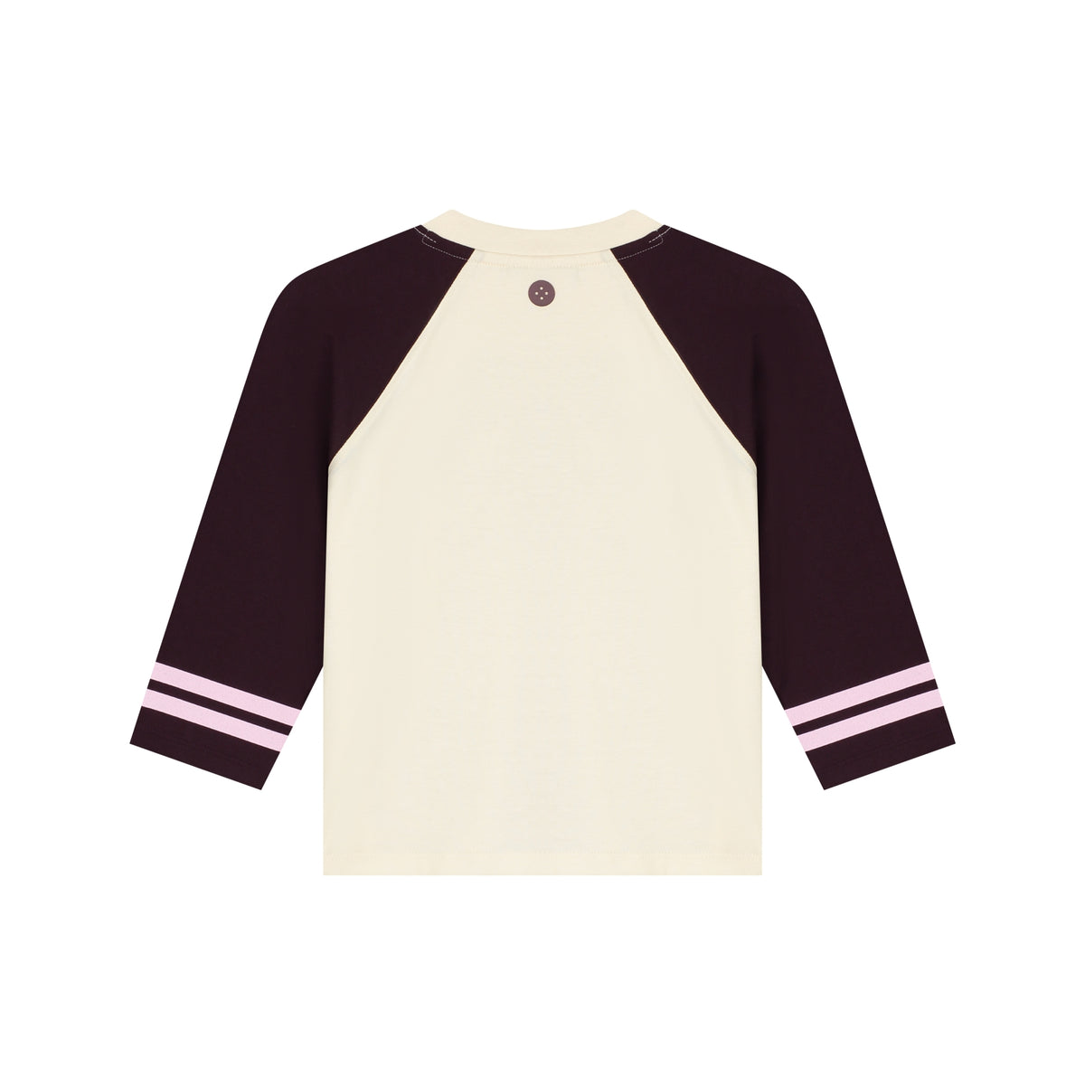 girls t-shirt long sleeve sporty wine red, Stains & Stories