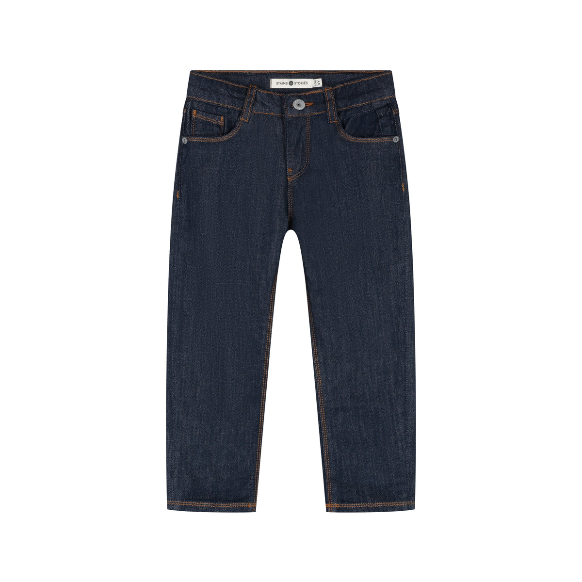 boys denim wide fit dark Blue denim, Stains & Stories
