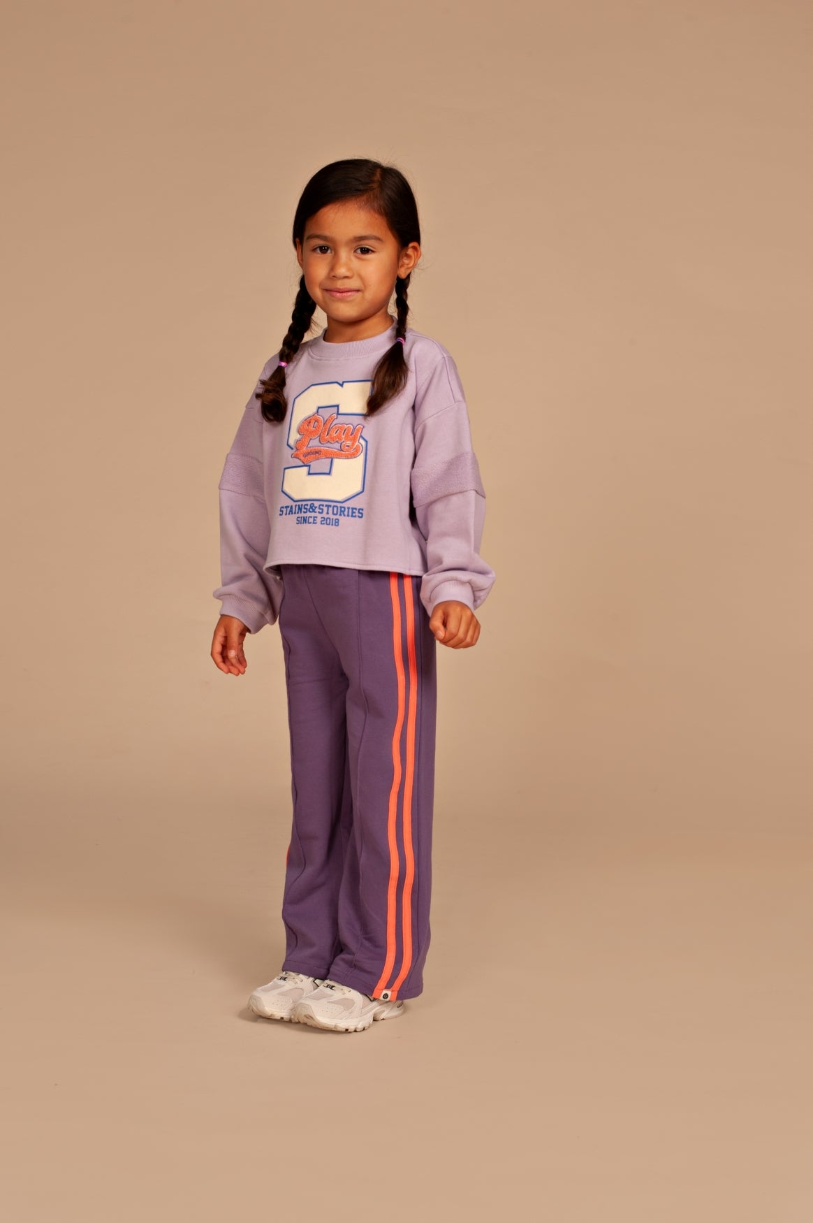 girls sweatshirt lilac, Stains & Stories