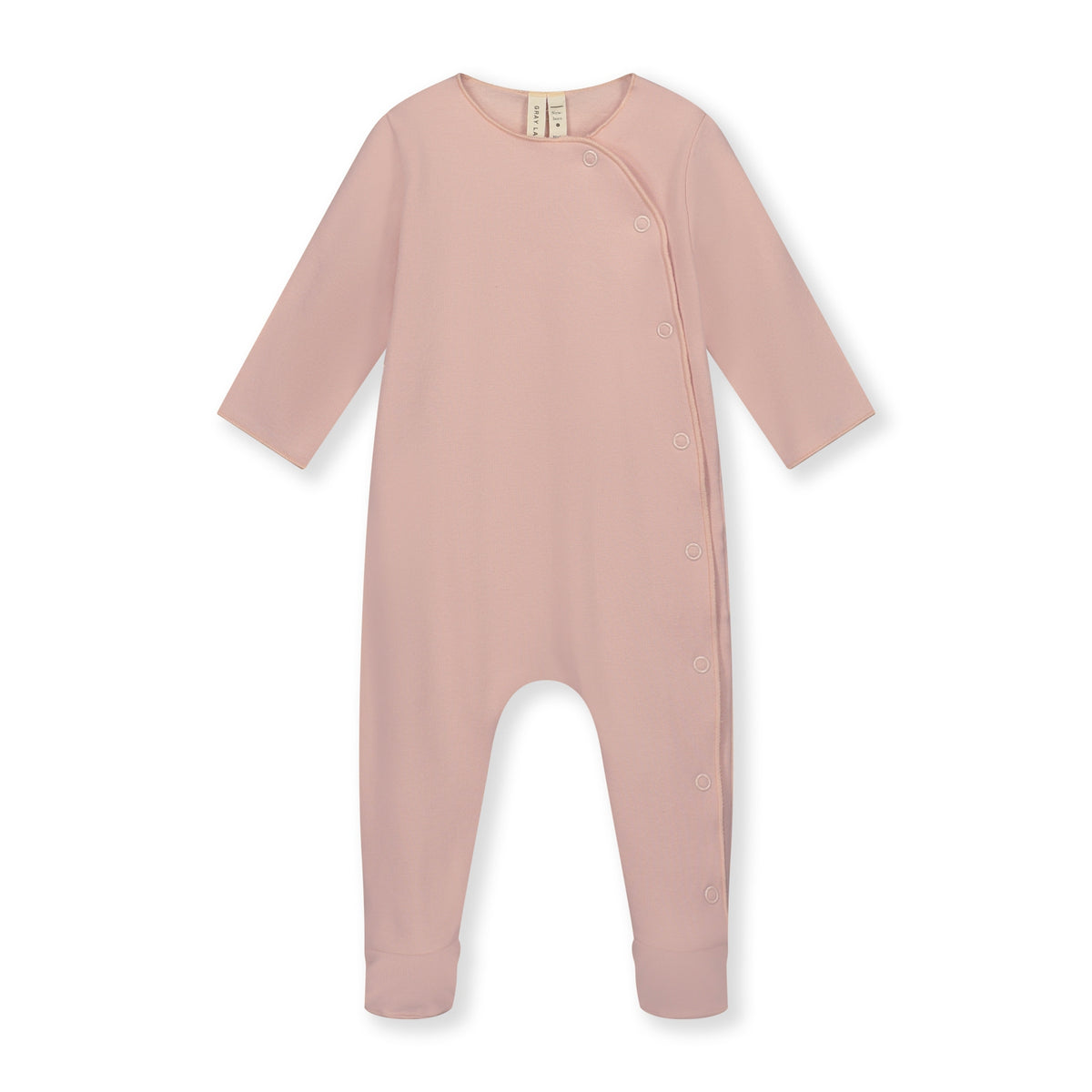 Newborn suit Faded pink GOTS, Gray Label