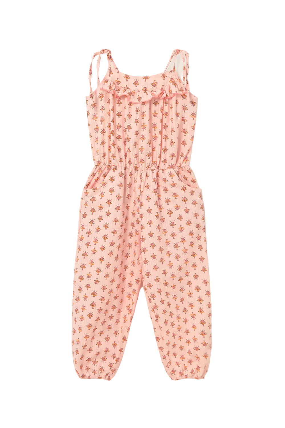 Jumpsuit Sunny pink indian flower, My Little Cozmo