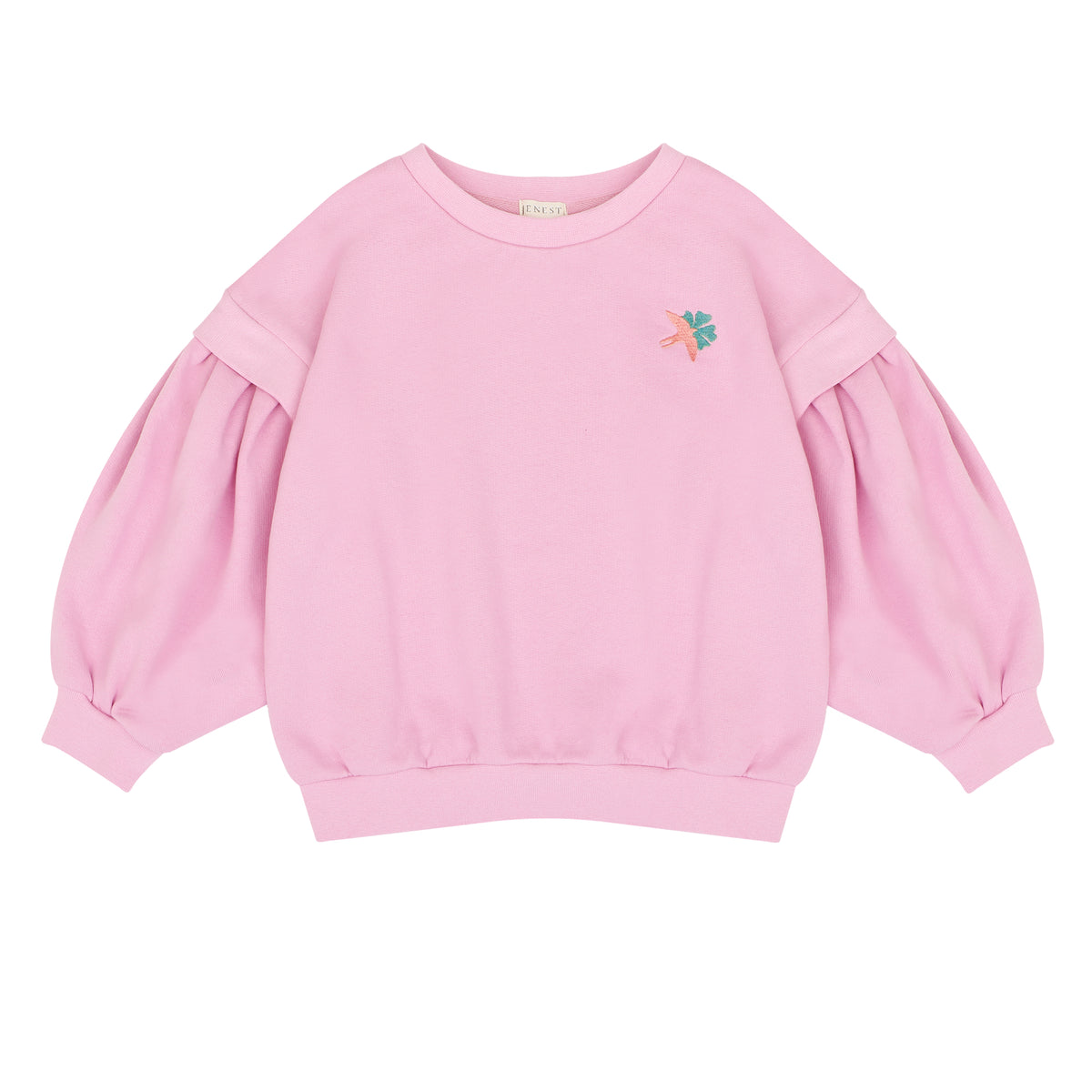 Balloon Birds sweater raspberry pink Baby, Jenest
