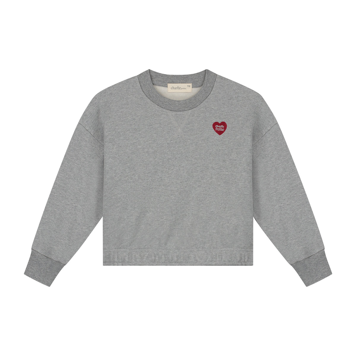 Sara sweater Grey Melange, Charlie Petite