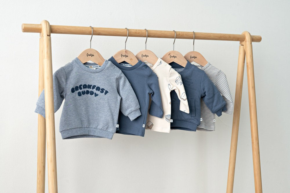 Longsleeve Blue - Breakfast Buddy, Feetje