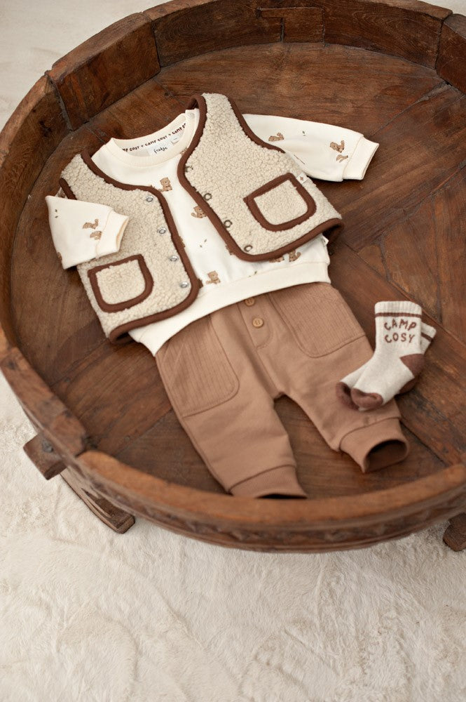 Broek Camel - Tiny Timber Tales, Feetje