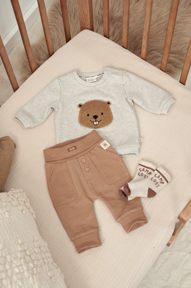 Broek Camel - Tiny Timber Tales, Feetje