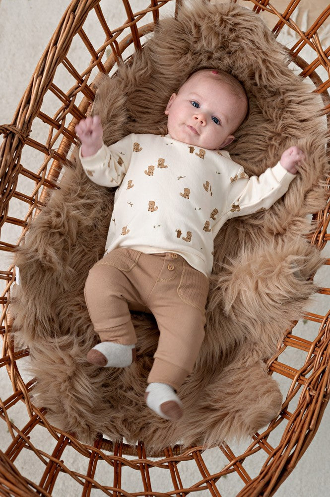 Broek Camel - Tiny Timber Tales, Feetje