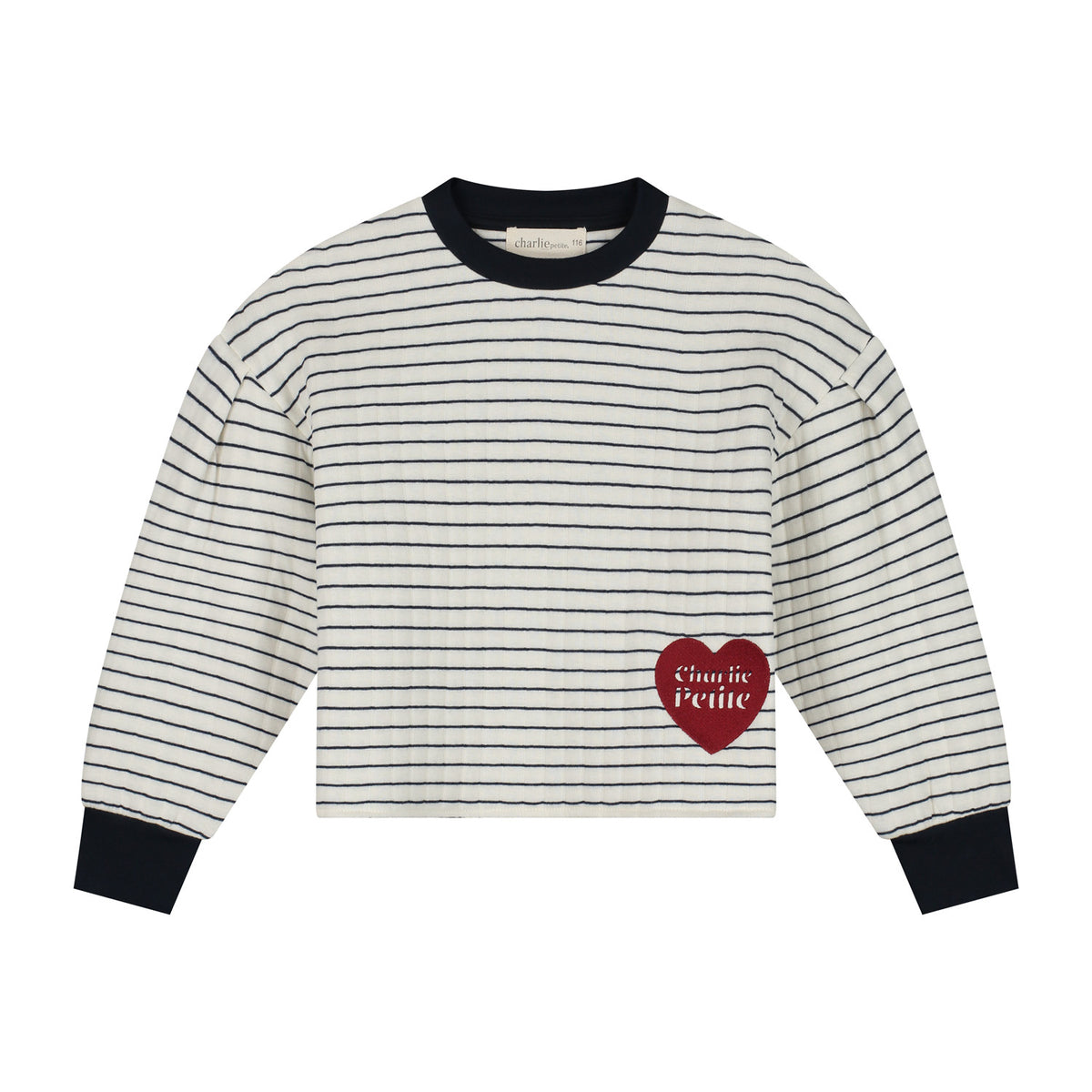 Sien sweater Navy stripes, Charlie Petite