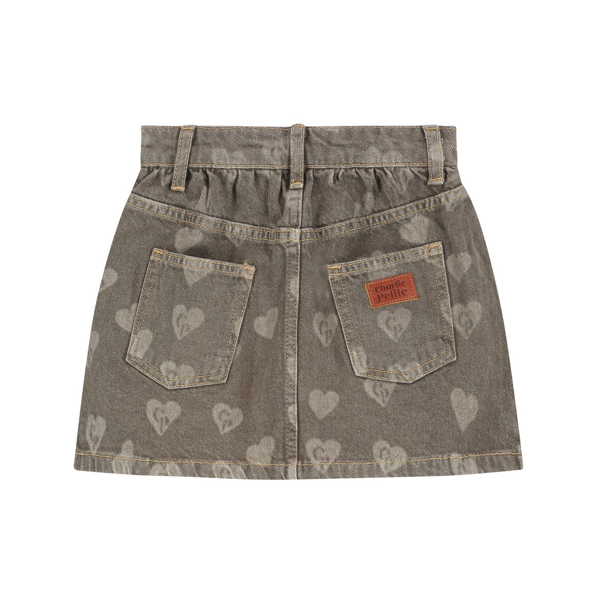 Sil skirt forest green, Charlie Petite