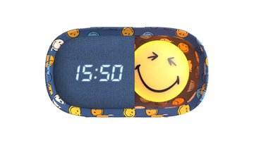 Dreamy Clock Smiley World Blauw, MOB